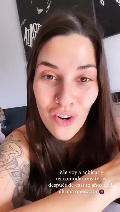 Ivana Nadal contó que se va "a achicar y a reacomodar las tetas"