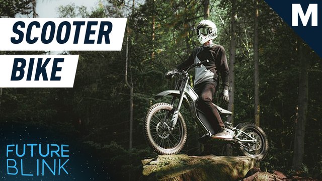 This electric dirt bike turns into a scooter — Future Blink