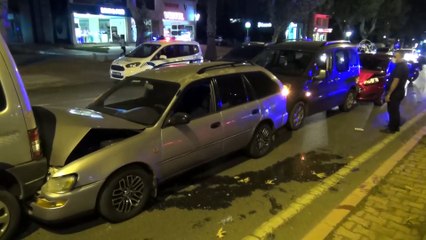 Zincirleme trafik kazası:  6 otomobil hasar gördü - KAHRAMANMARAŞ