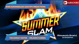 WWE SummerSlam 2020 PPV Predictions