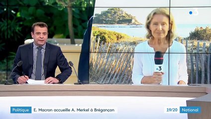 Fort de Brégançon : Emmanuel Macron et Angela Merkel sont sur la même longueur d'onde