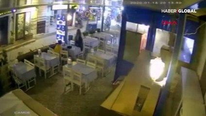 Genç kızın restoranda darp edildiği anlar kamerada! Şüpheli serbest bırakıldı