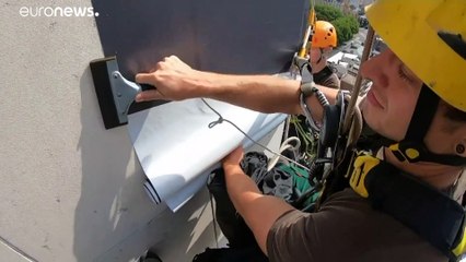 Στις Βρυξέλλες η μεγαλύτερη τοιχογραφία της Ευρώπης