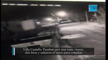 Villa Castells: Pasaban por una casa, vieron dos bicis y saltaron el cerco para robarlas