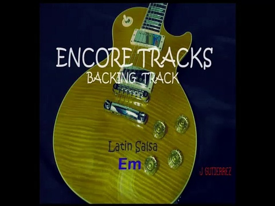 Backing Track Latin Salsa Em