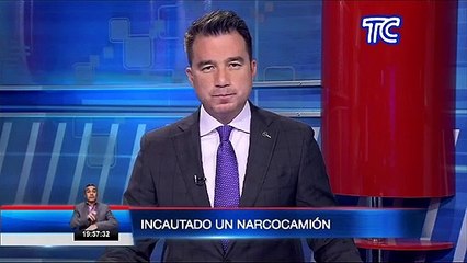 Decomisan 380 kilos de droga que era transportada por un camión