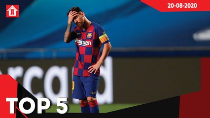 Messi habría revelado a Koeman que se ve fuera del Barcelona | Top 5