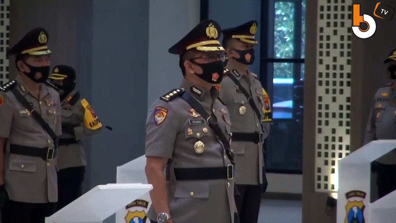 SEMBILAN PEJABAT POLDA JATIM SERTIJAP, INI PESAN KAPOLDA