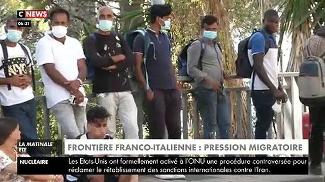 De plus en plus de migrants passent la frontière entre l'Italie et la France et arrivent sur la Côte d'Azur malgré les actions de la police