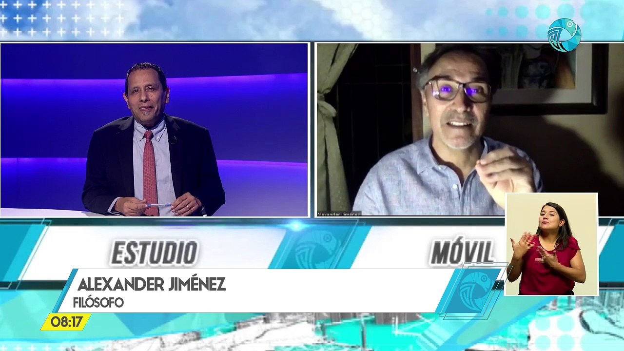 Aportes de la filosofía en media pandemia, entrevista con Alexander Jiménez, Catedrático UCR