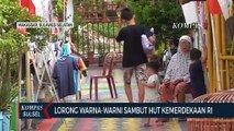 Lorong Warna Warni meriahkan Hut Kemerdekaan RI 75