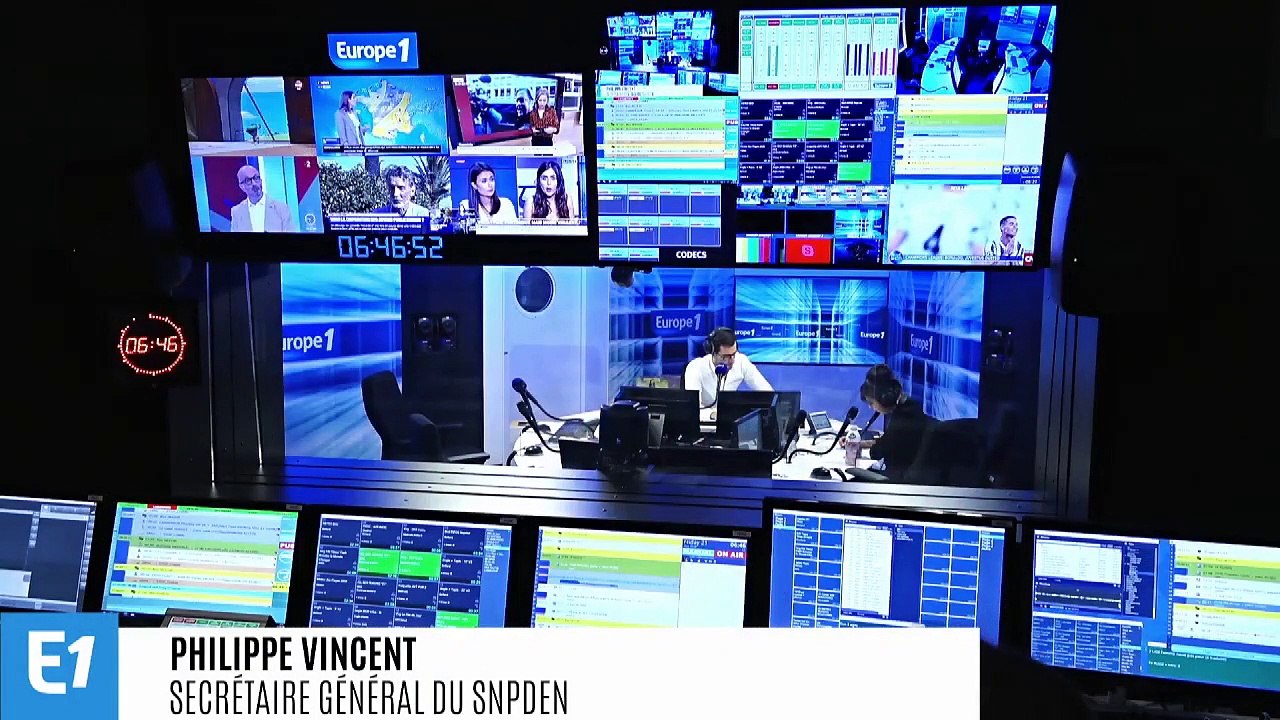 Rentrée scolaire : Philippe Vincent assure qu'il y aura "des stocks de masques pour les élèves qui n'en auraient pas"