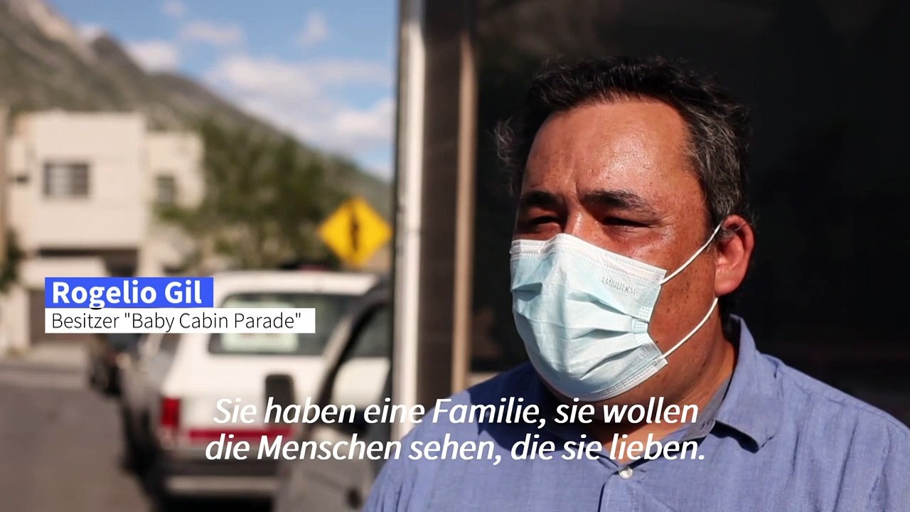 Gläserner Laster für Babys in Corona-Zeiten