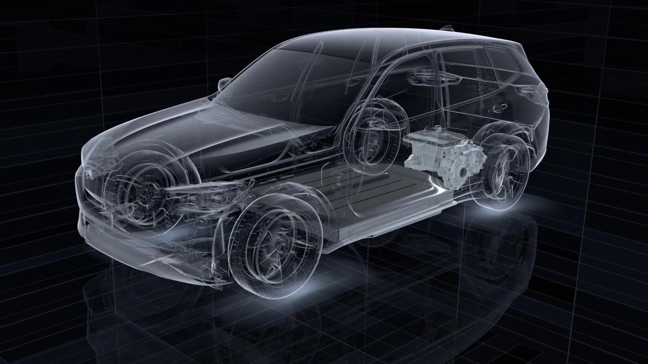 BMW Gen5 electric drivetrain. (Animation)