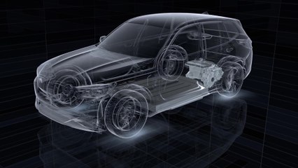 BMW Gen5 electric drivetrain. (Animation)