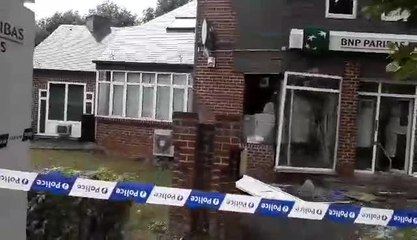 La banque BNP de Remicourt attaquée à l'explosif