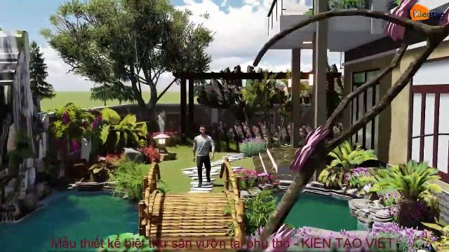 BIỆT THỰ SÂN VƯỜN 2 TẦNG HIỆN ĐẠI- ĐẲNG CẤP TẠI PHÚ THỌ #KIẾN TẠO VIỆT