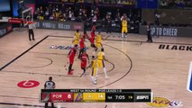 Anthony Davis finds LeBron with alley-oop pass