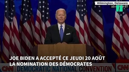 Joe Biden accepte la nomination démocrate et promet de "sortir l'Amérique des ténèbres"