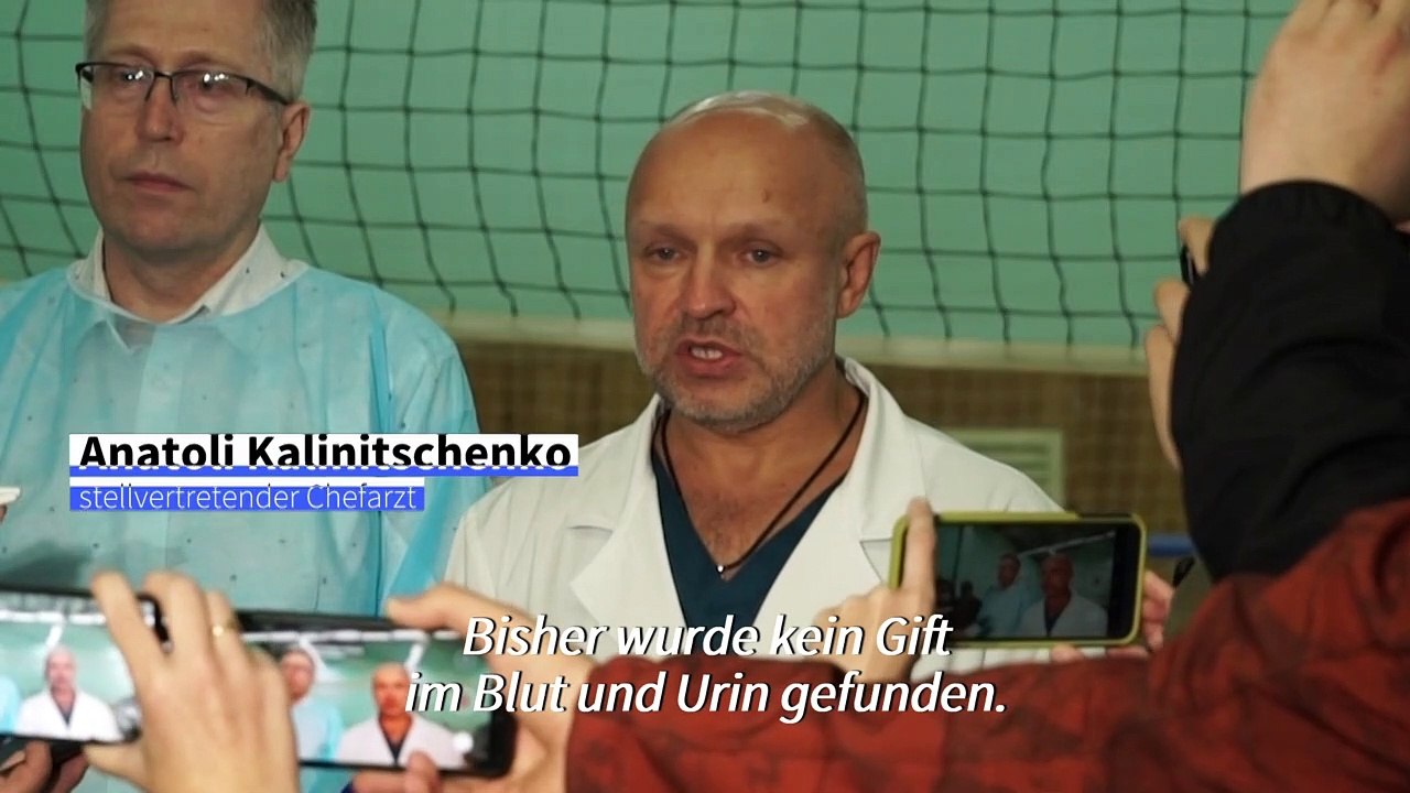 Ärzte: Bisher 'kein Gift' in Nawalnys Blut gefunden