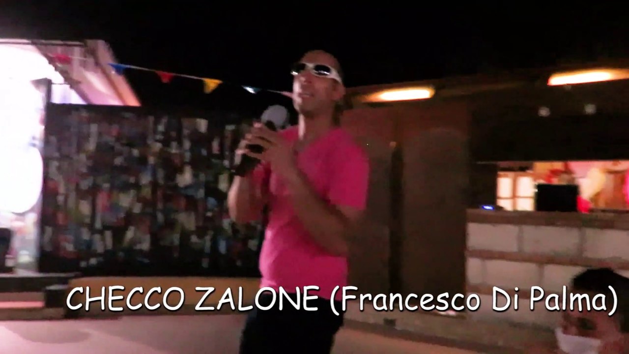 CHECCO ZALONE " Angela" - Francesco Di Palma  -  Eurecastyle animazione - Villaggio camping Lungomare Cropani Marina   - ESTATE 2020