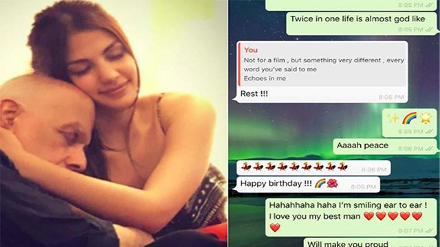 Mahesh Bhatt के साथ leak chat Rhea पर यूं पड़ सकती है भारी | FilmiBeat