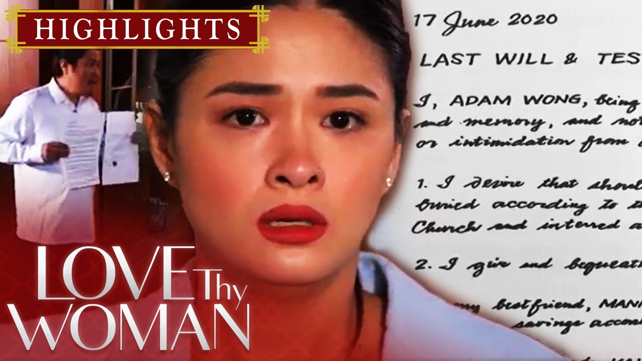 Dana, nagulat sa muling paglabas ng last will ni Adam | Love Thy Woman
