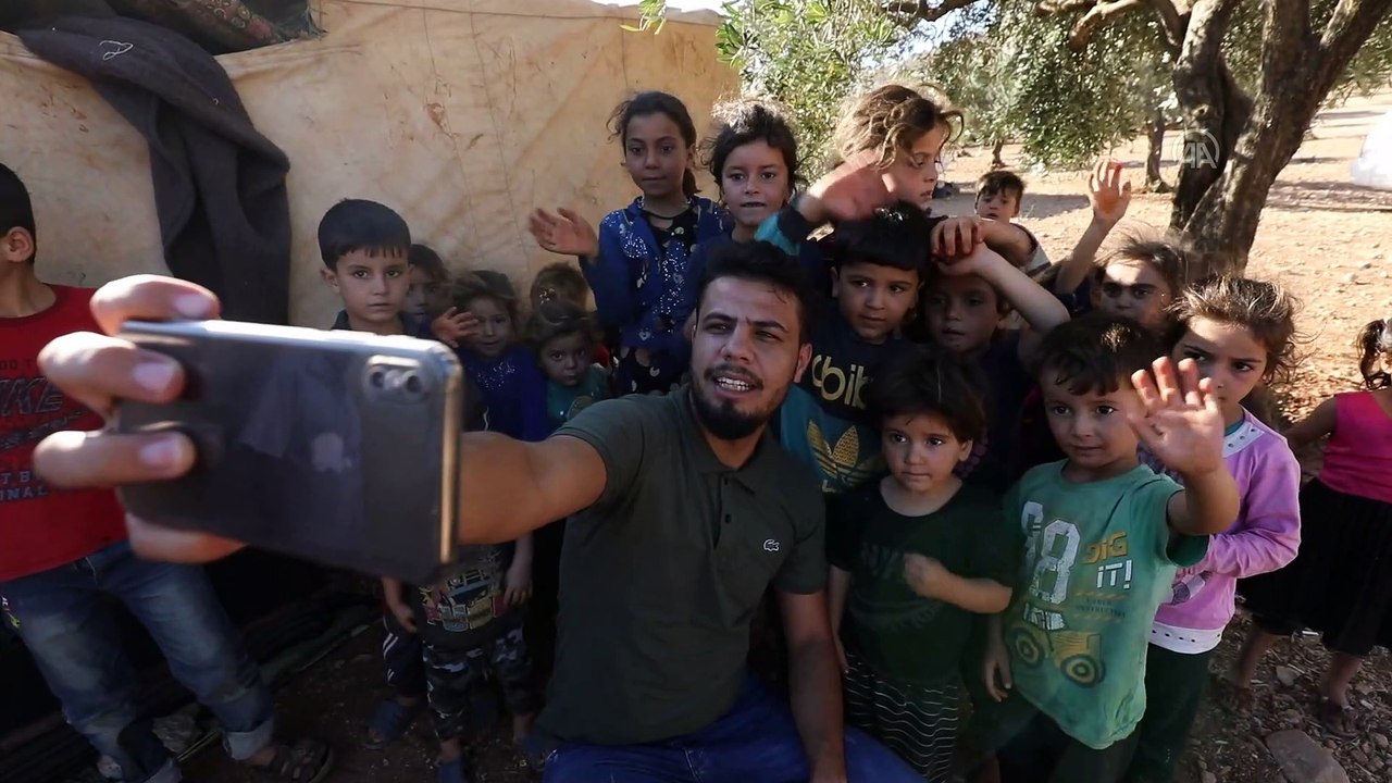 Firas Mansur kendini Suriye'deki iç savaş mağduru sivillere yardıma adadı - İDLİB