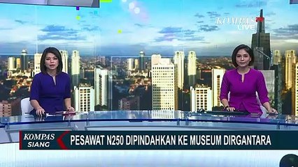Pesawat N250 Habibie Pindah ke Museum Dirgantara Yogyakarta, Sempat Terjebak di Tol