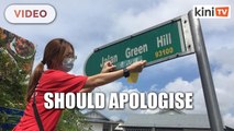 Amanah, PKR call on DAP Youth to apologise over Chinese road sign stickers