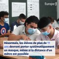 Date, port du masque, cantines... Ce qu'a annoncé Jean-Michel Blanquer pour la rentrée scolaire