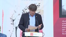 Carles Puigdemont conferenciante en la 52 Universitat Catalana d'Estiu
