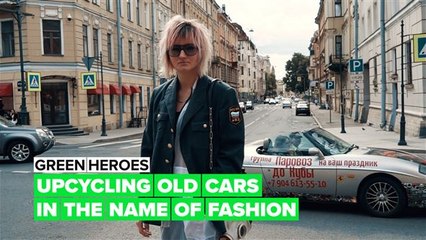 Green Heroes: From discarded car parts to ultimate fashion statement