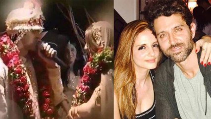 Hrithik Roshan ने भरा Sussanne की मांग में सिंदूर , सामने आया throwback video |FilmiBeat
