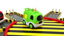 Pinky and Panda Fun Play Assembling Toy Street Vehicles Parking Lot