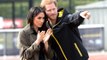 Prince Harry and Duchess Meghan volunteer with Baby2Baby charity
