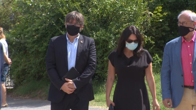 Puigdemont pide unidad al independentismo desde Francia