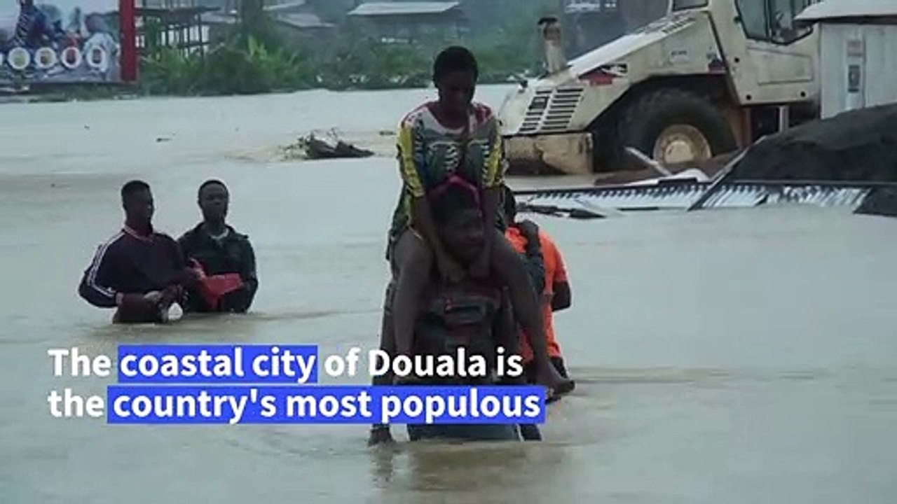 Cameroon's Douala hit by heavy flooding