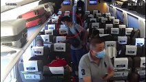 Fight breaks out on Chinese train after man refuses to give up seat