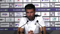 Amiens SC - AS Nancy / Conférence de presse  Luka Elsner