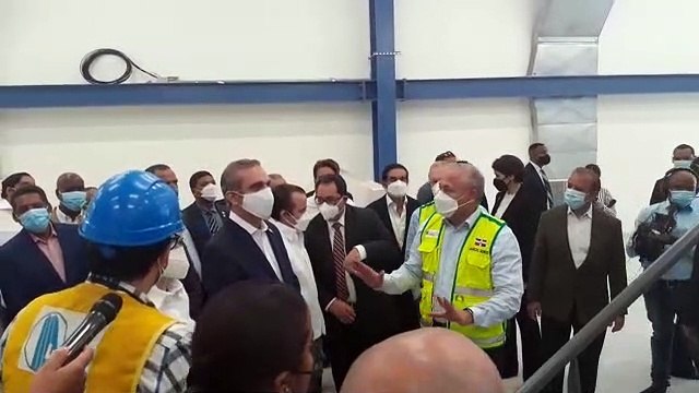 Luis Abinader recorrió la Ciudad Sanitaria Luis Eduardo Aybar