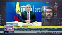 Pdte. Duque acusa sin pruebas a Venezuela de adquirir armamento iraní