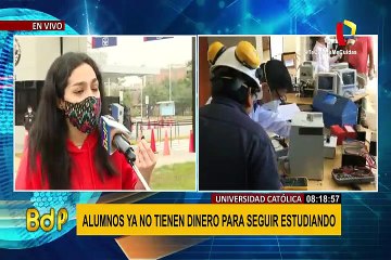 PUCP: alumnos exigen reducción de pensiones ante crisis por COVID-19