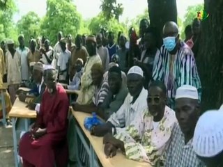 RTB / Visite d’école en construction par Ministre de l’éducation dans la Sissili 