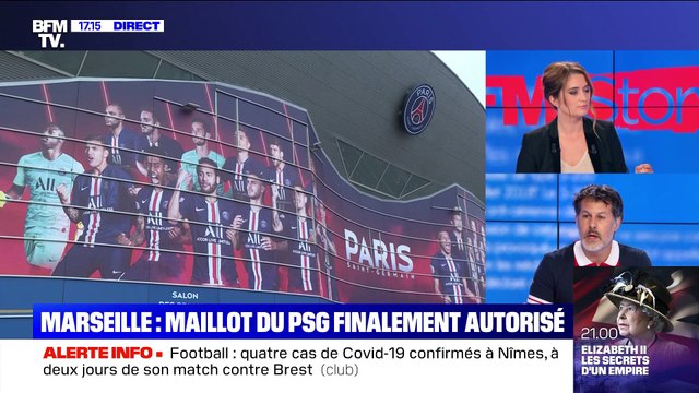 Story 2 : Maillot du PSG finalement autorisé à Marseille - 21/08