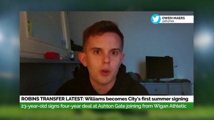 Bristol City complete the signing of Joe Williams
