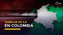 Temblor hoy en el centro de Colombia de 3,9 grados | Temblores Colombia