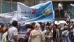 اليمنيون يتظاهرون في تعز ضد اتفاق التطبيع بين الإمارات واسرائيل