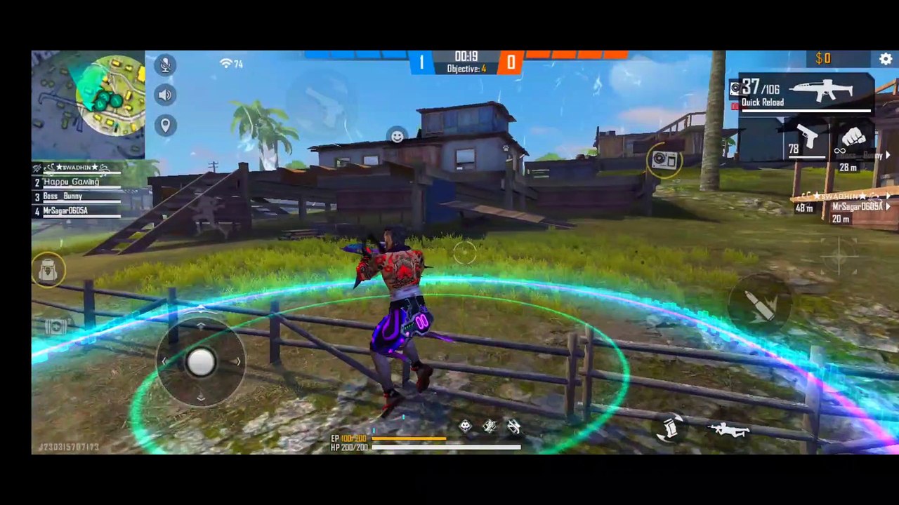 Bermuda Remastered Clash Squad Gameplay - Free Fire || New Map Bermuda 2.0 || Happu Gaming ||