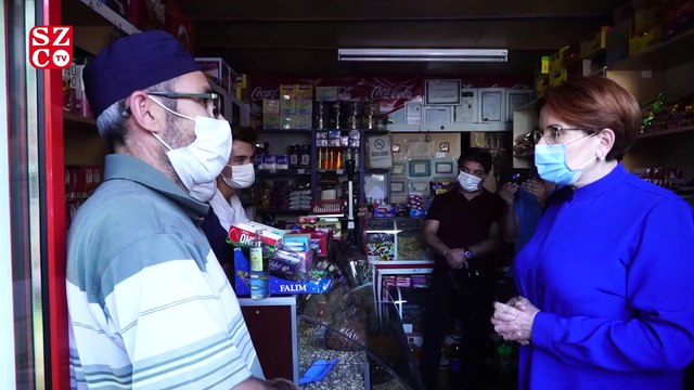 Meral Akşener'in Aksaraylı esnaf ile kapitalizm ve ideoloji sohbeti